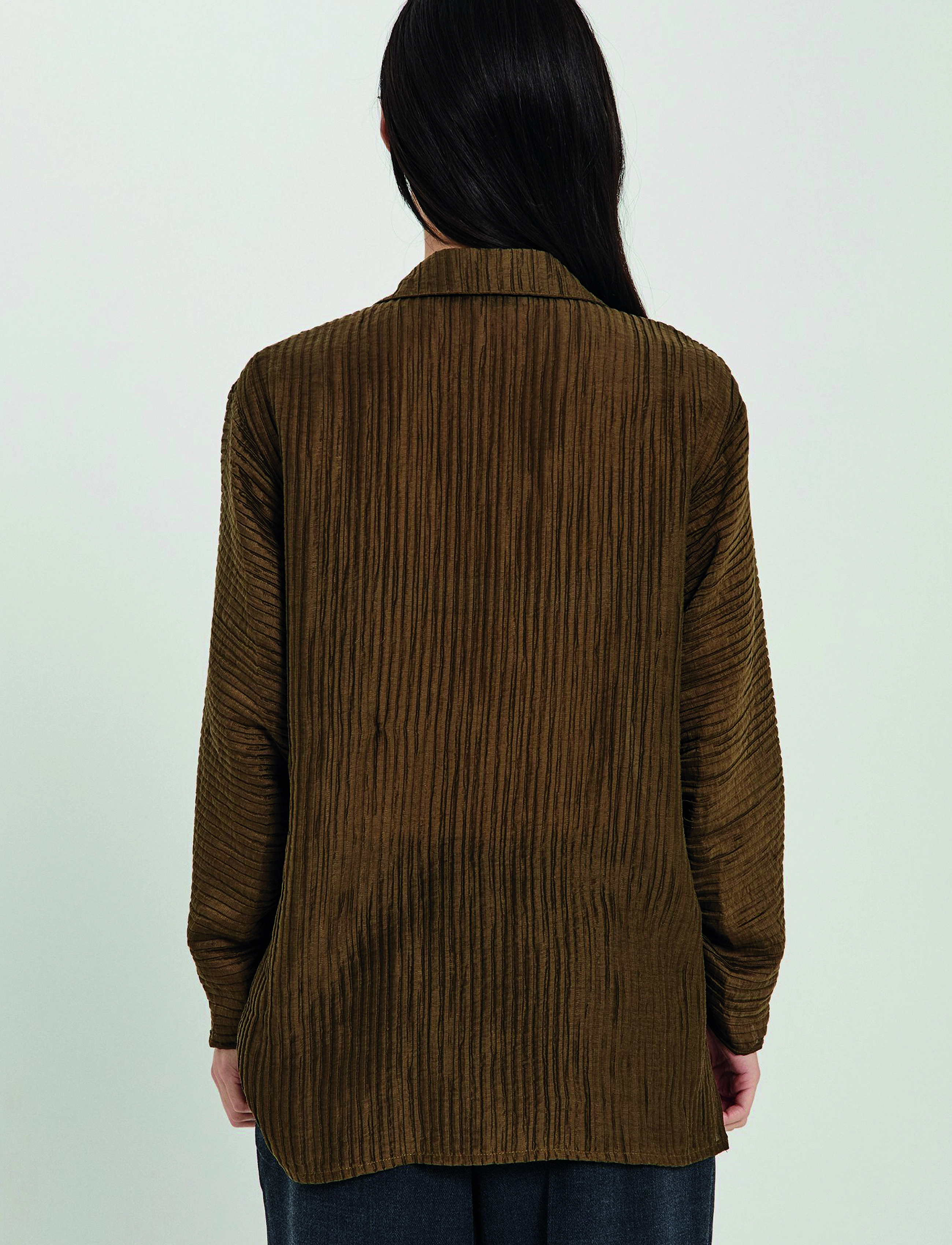 NORR - Room shirt - pikkade varrukatega särgid - olive - 5