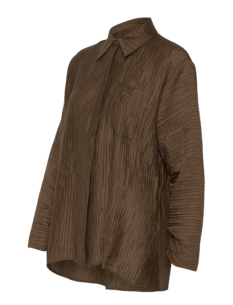 NORR - Room shirt - långärmade skjortor - olive - 3