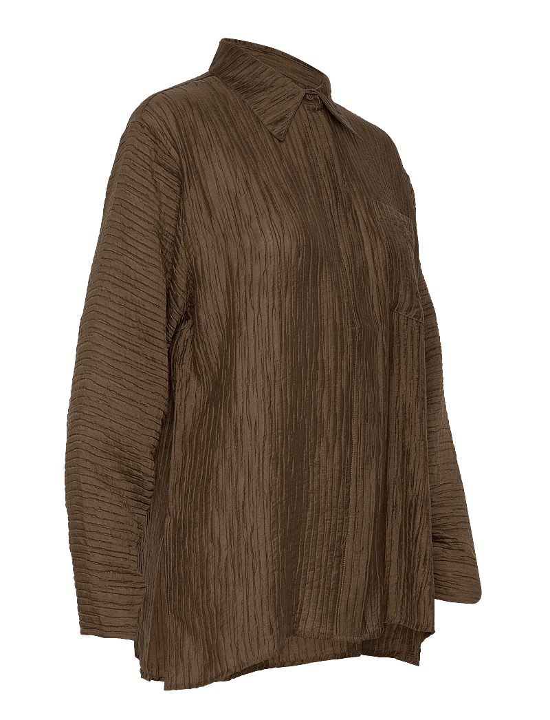 NORR - Room shirt - långärmade skjortor - olive - 4