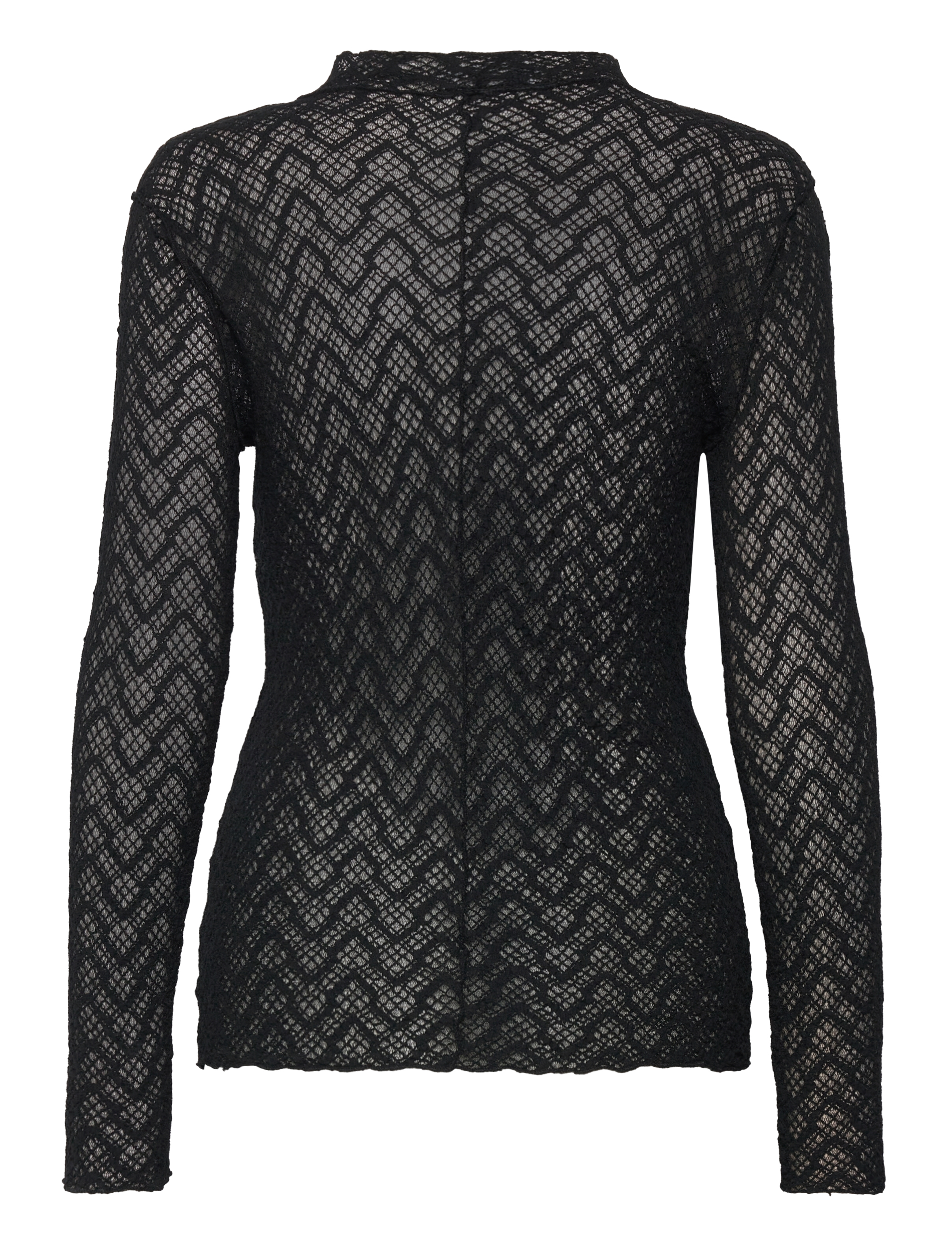 NORR - Rosalina top - pikkade varrukatega alussärgid - black - 1