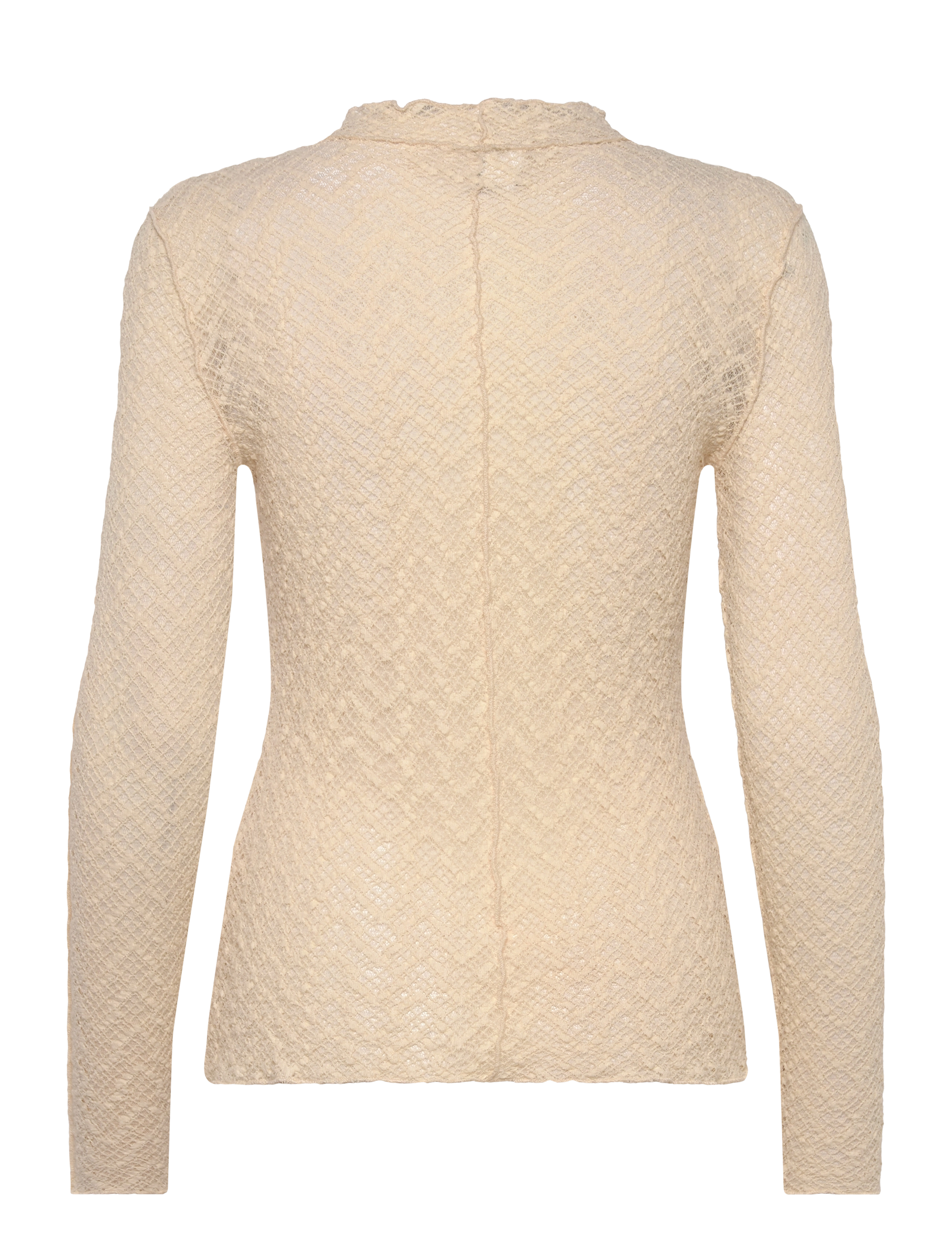 NORR - Rosalina top - long-sleeved tops - light cream - 1