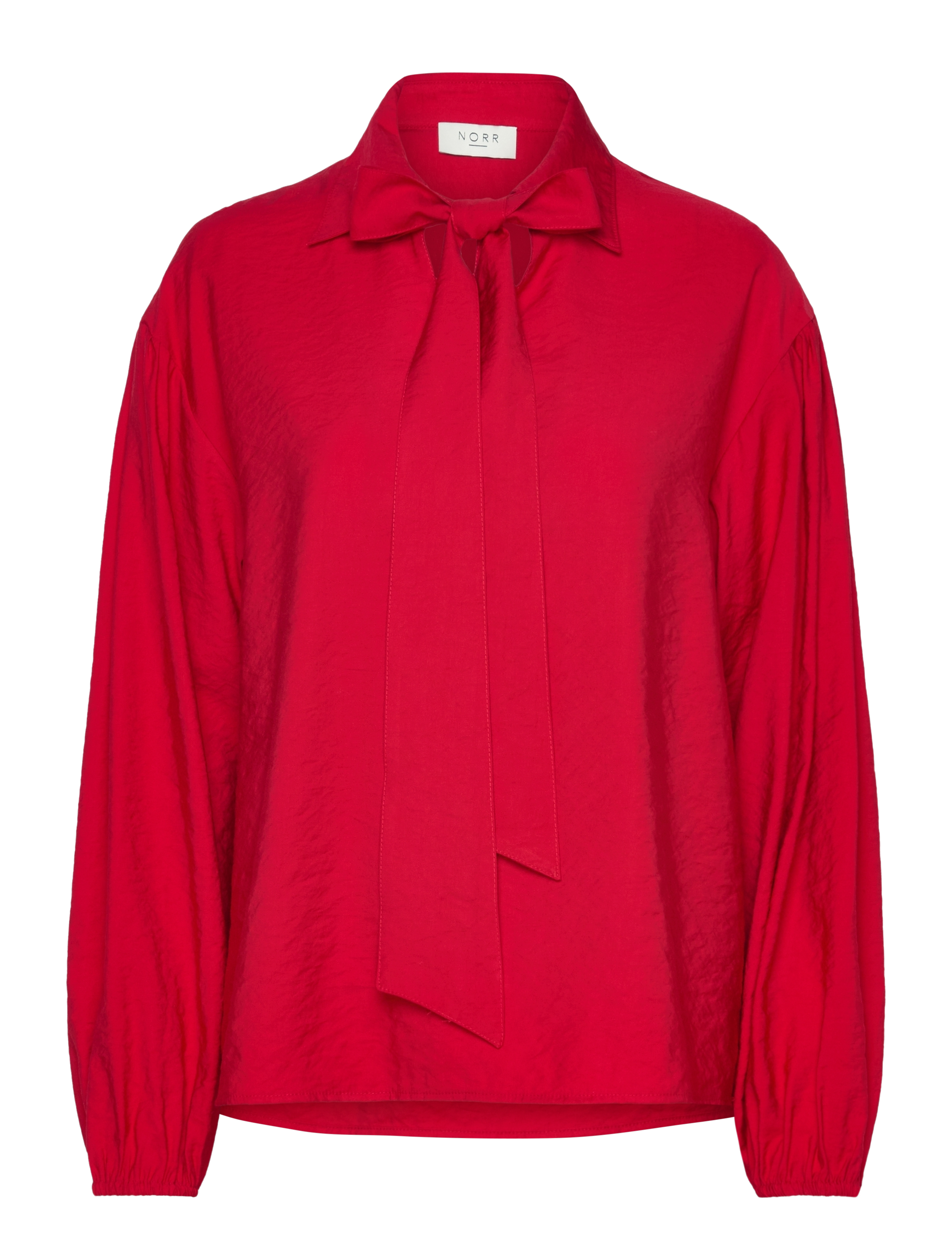 NORR Bambo Ls Oberteil Rot - 36 - Damen