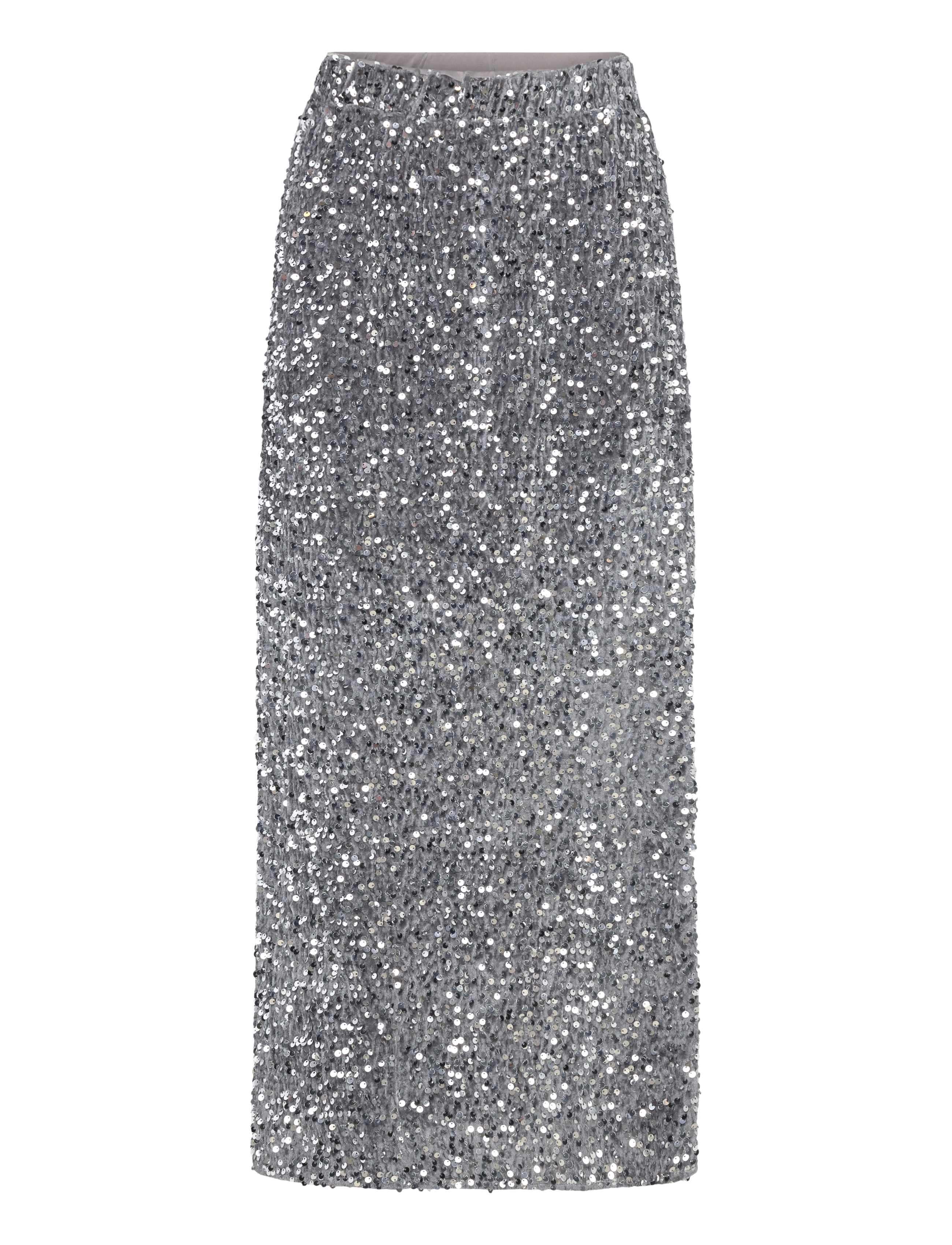 NORR Milan skirt - Nederdele - SILVER / silver