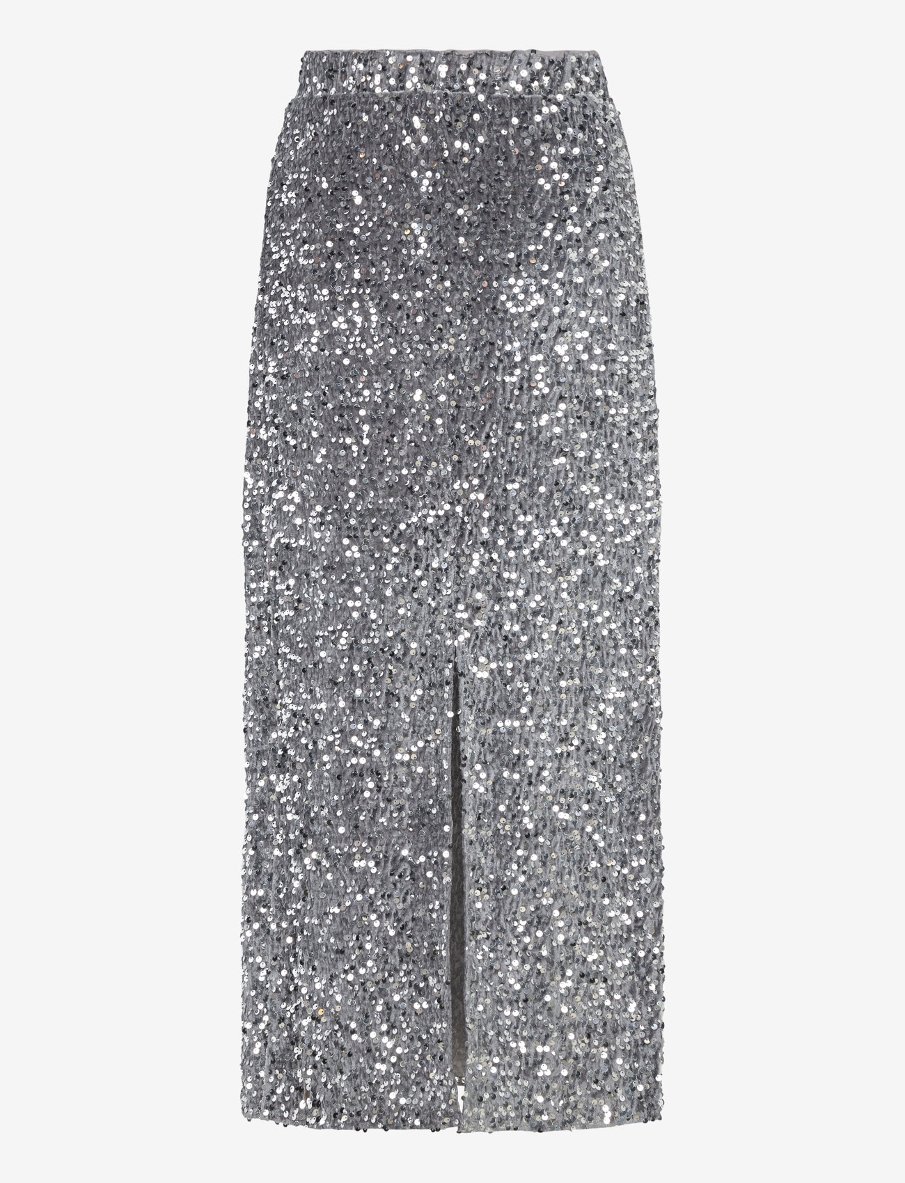 NORR - Milan skirt - litter-seelik - silver - 1
