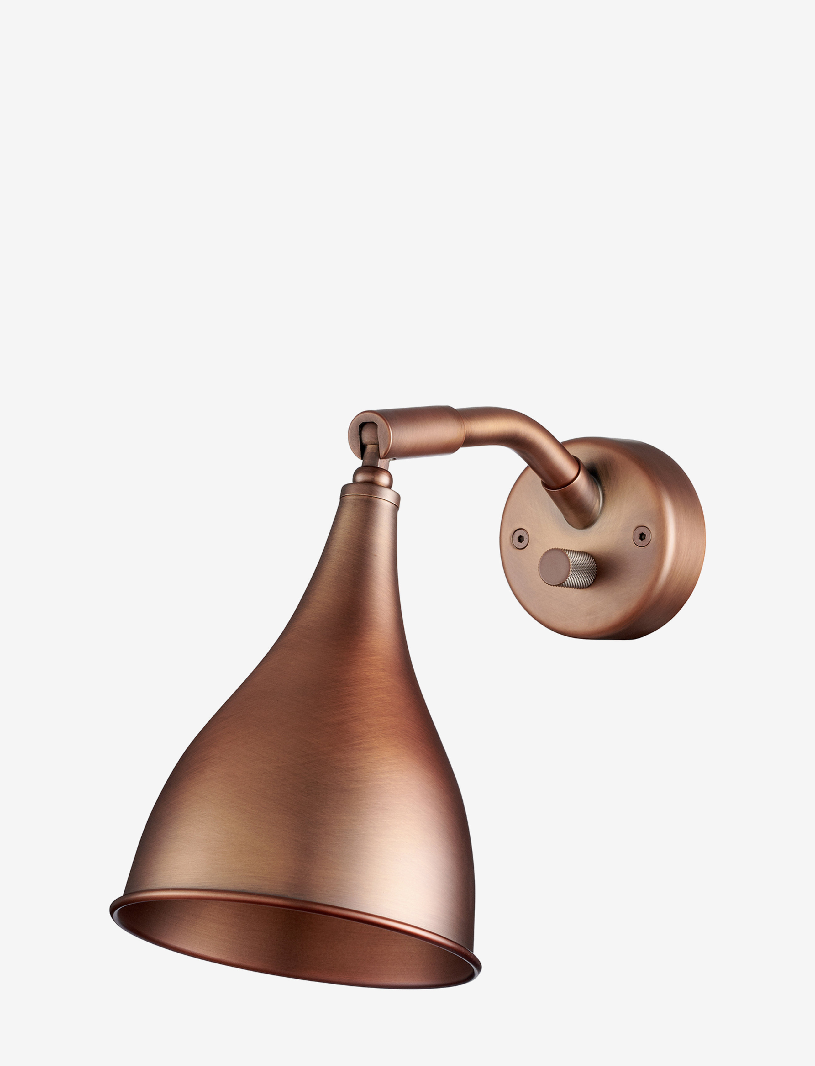 NORR11 Le Six Wall Lamp, One Size, Lamps, Gold - Homeware