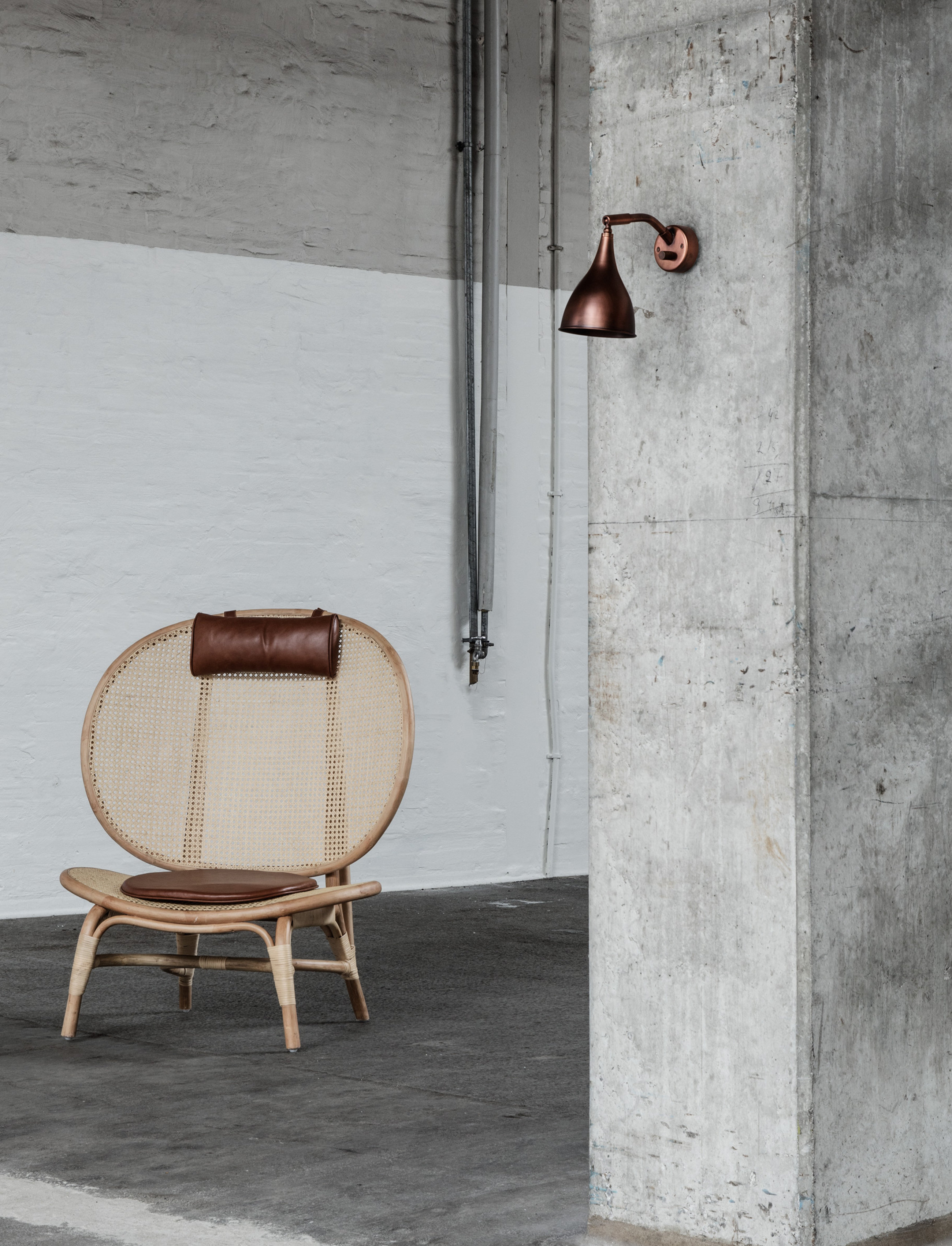 NORR11 - Le Six Wall Lamp - seinalambid - bronze - 1