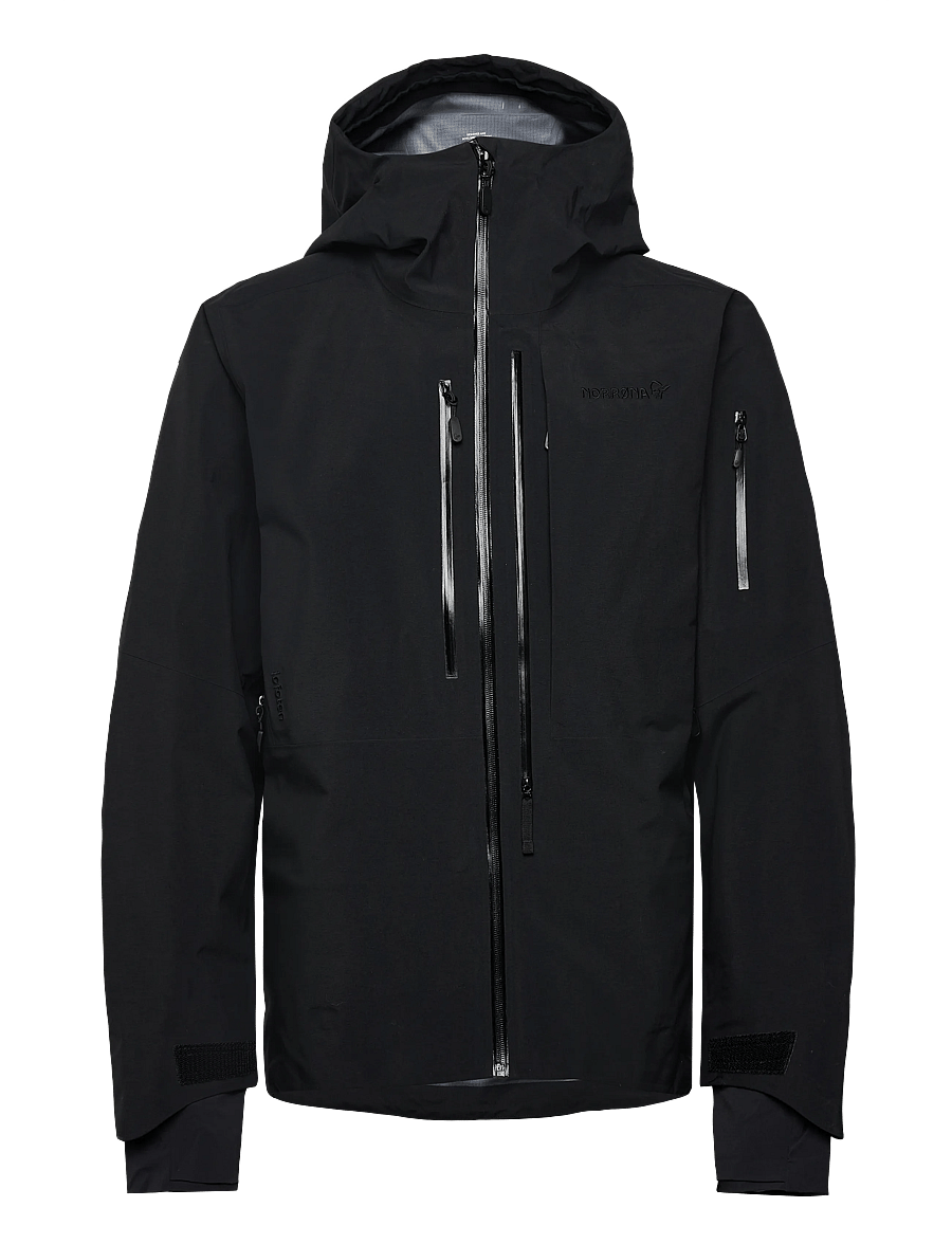 Norrøna - lofoten Gore-Tex Pro Jacket M's - skijacken - caviar black - 0