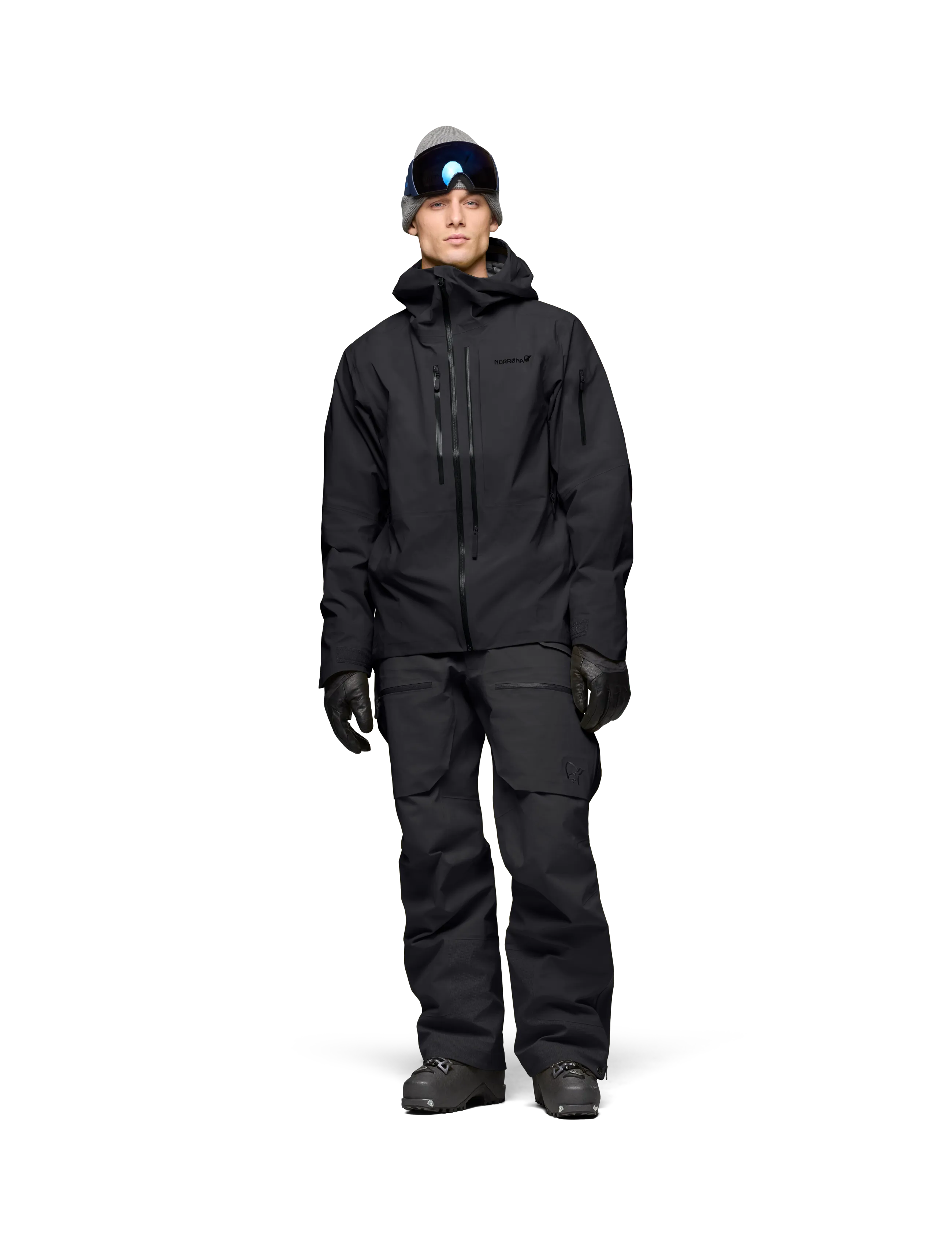 Norrøna Lofoten Gore-Tex Pro Jacket M's, Mænd, Gore-Tex Pro Jakke, Sort, Str: S