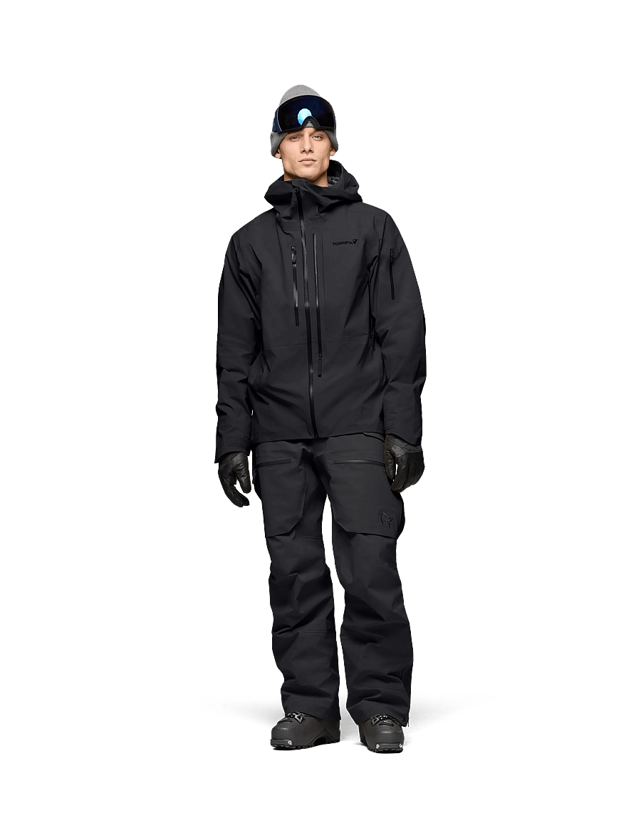 Norrøna - lofoten Gore-Tex Pro Jacket M's - skijacken - caviar black - 0