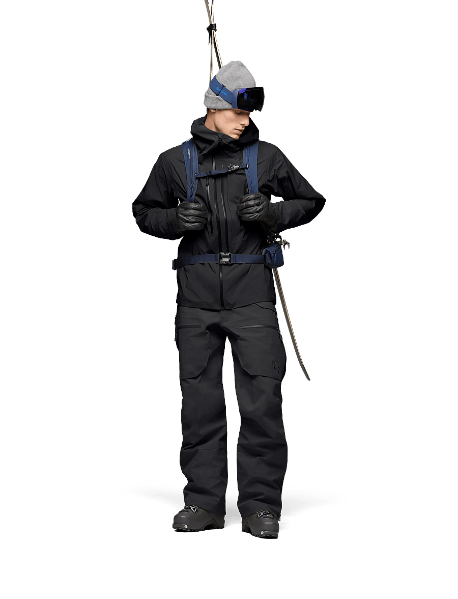Norrøna - lofoten Gore-Tex Pro Jacket M's - skijacken - caviar black - 4