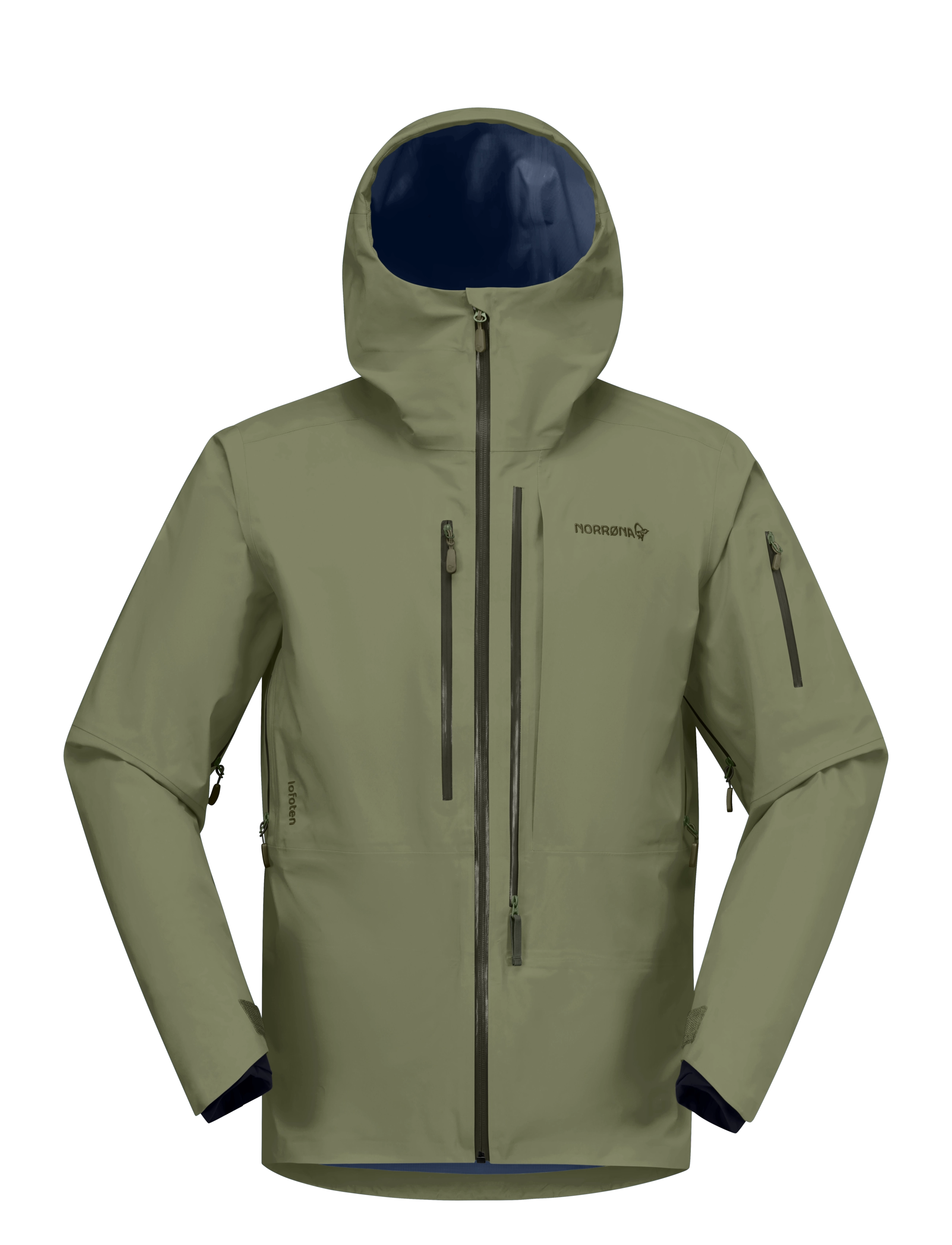 Norrøna lofoten Gore-Tex Pro Jacket M's - Vaata kõiki - DEEP LICHEN GREEN / khaki/green