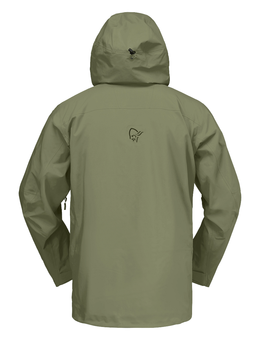 Norrøna - lofoten Gore-Tex Pro Jacket M's - skijakker - deep lichen green - 2
