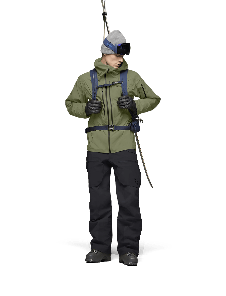 Norrøna - lofoten Gore-Tex Pro Jacket M's - skijakker - deep lichen green - 5