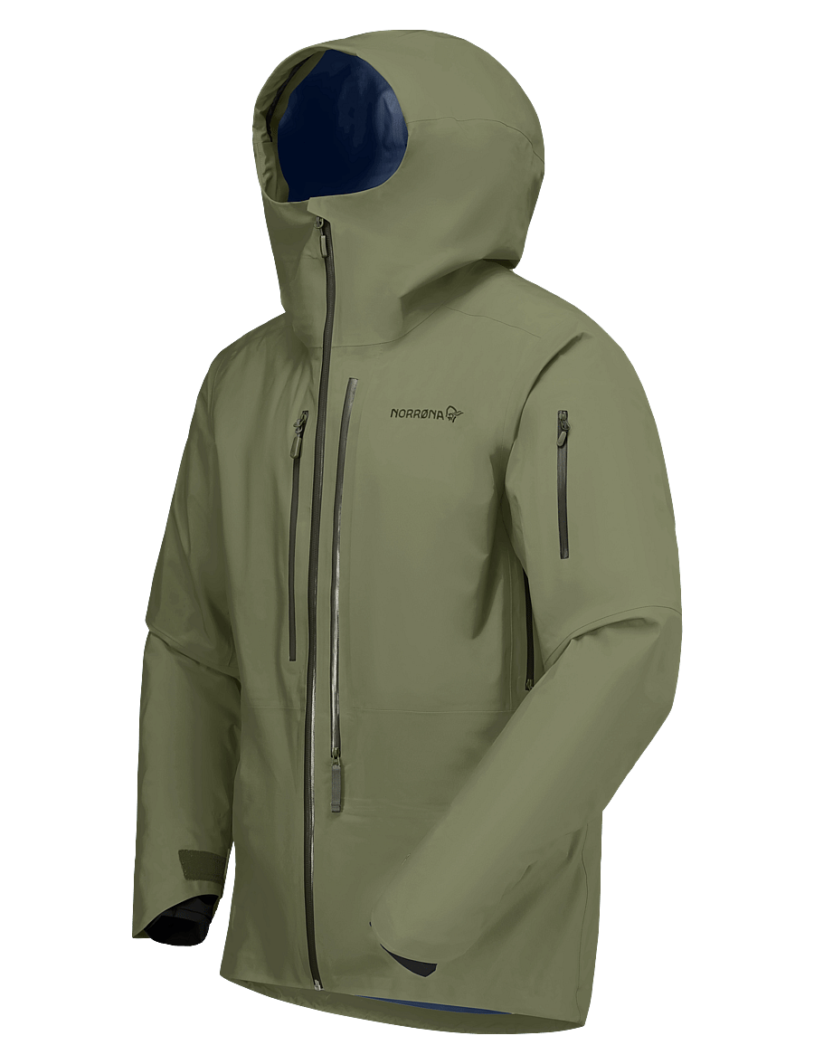 Norrøna - lofoten Gore-Tex Pro Jacket M's - skijakker - deep lichen green - 3