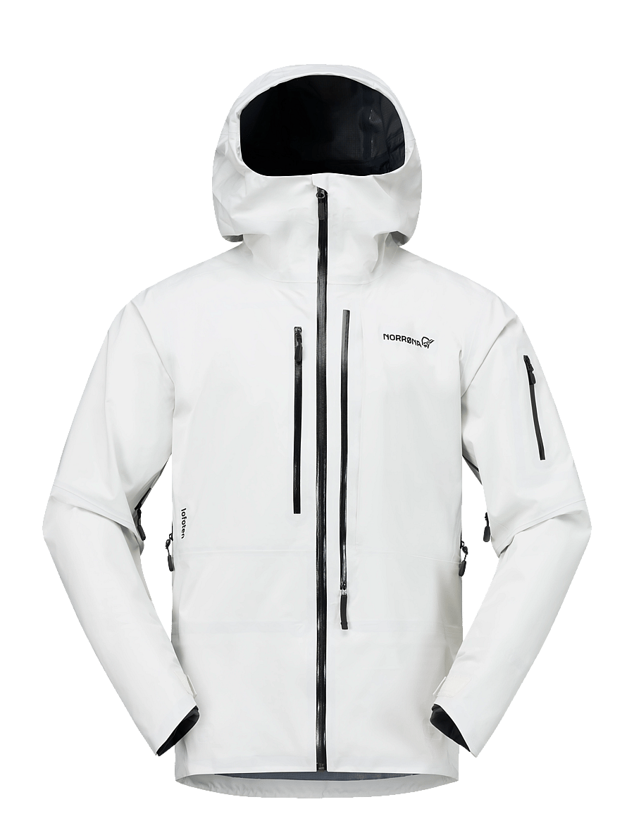 Norrøna - lofoten Gore-Tex Pro Jacket M's - skijakker - whisper white - 1