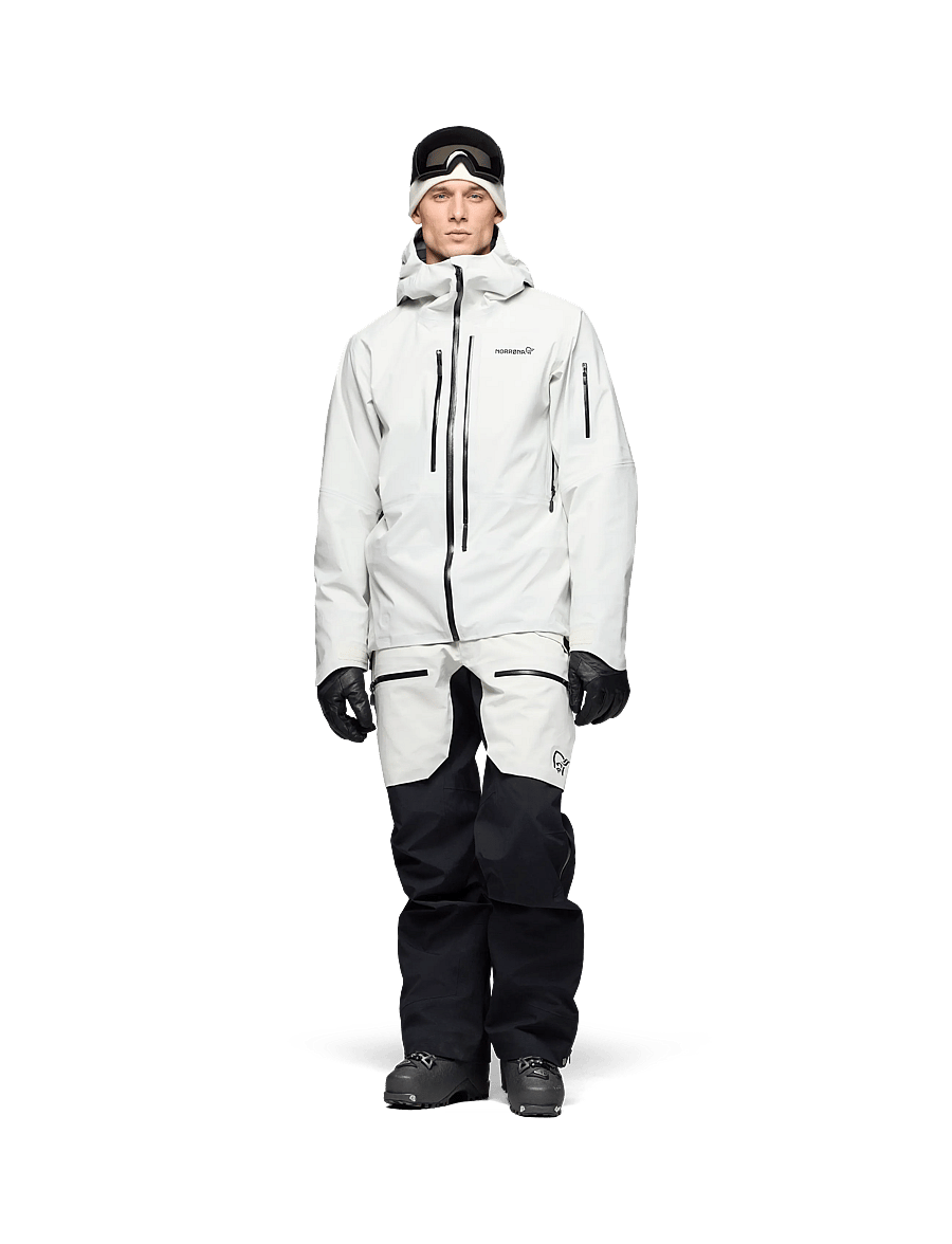 Norrøna - lofoten Gore-Tex Pro Jacket M's - skijakker - whisper white - 0