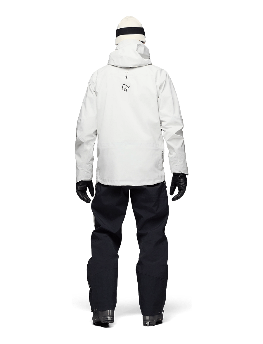 Norrøna - lofoten Gore-Tex Pro Jacket M's - skijakker - whisper white - 4