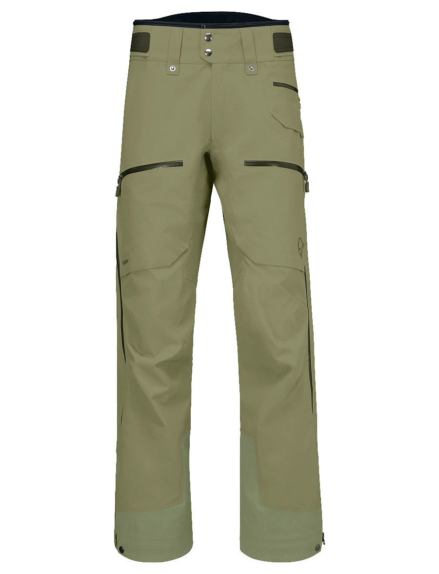 Norrøna - lofoten Gore-Tex Pro Pants M's - skihosen - deep lichen green - 1