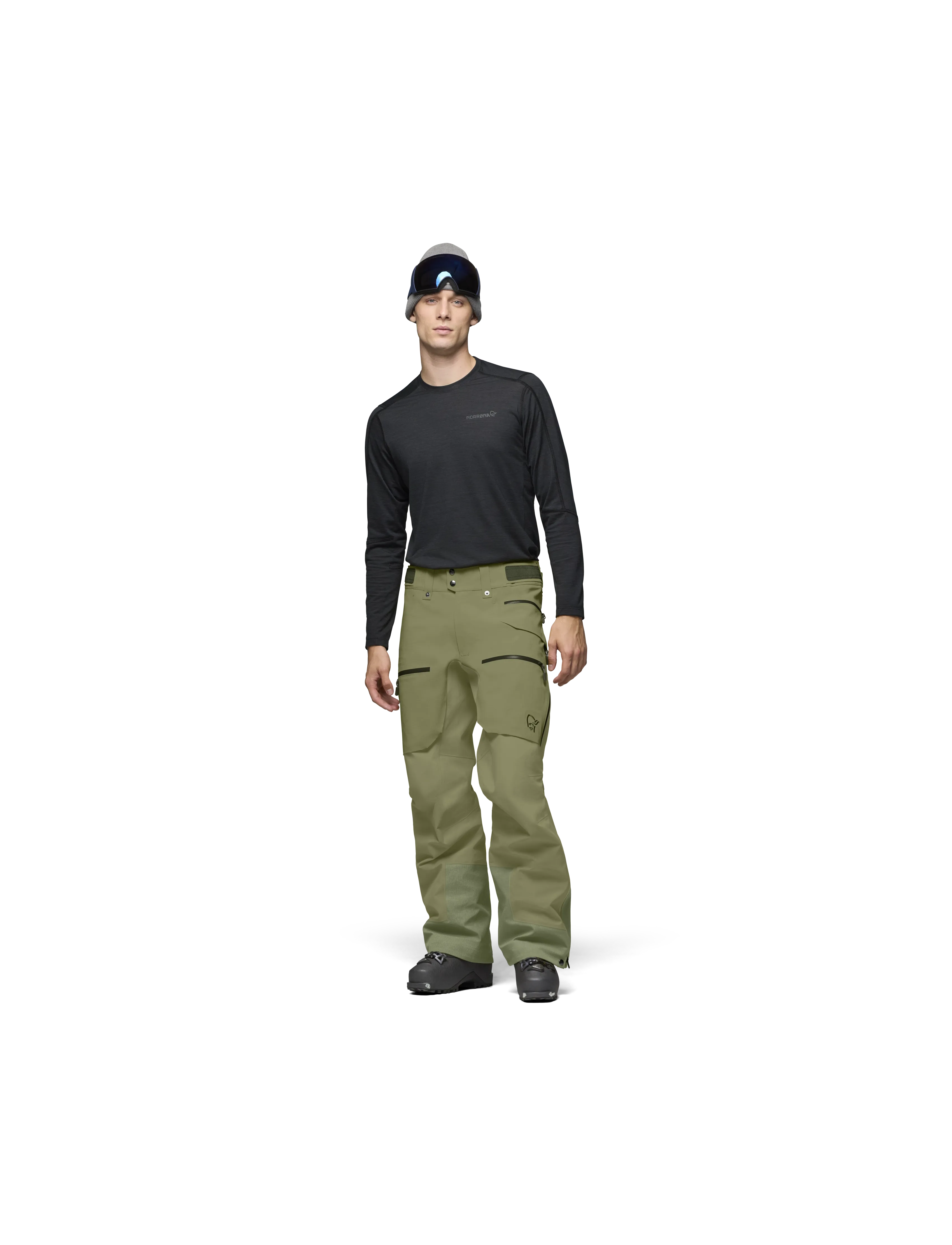 Norrøna - lofoten Gore-Tex Pro Pants M's - deep lichen green - 4