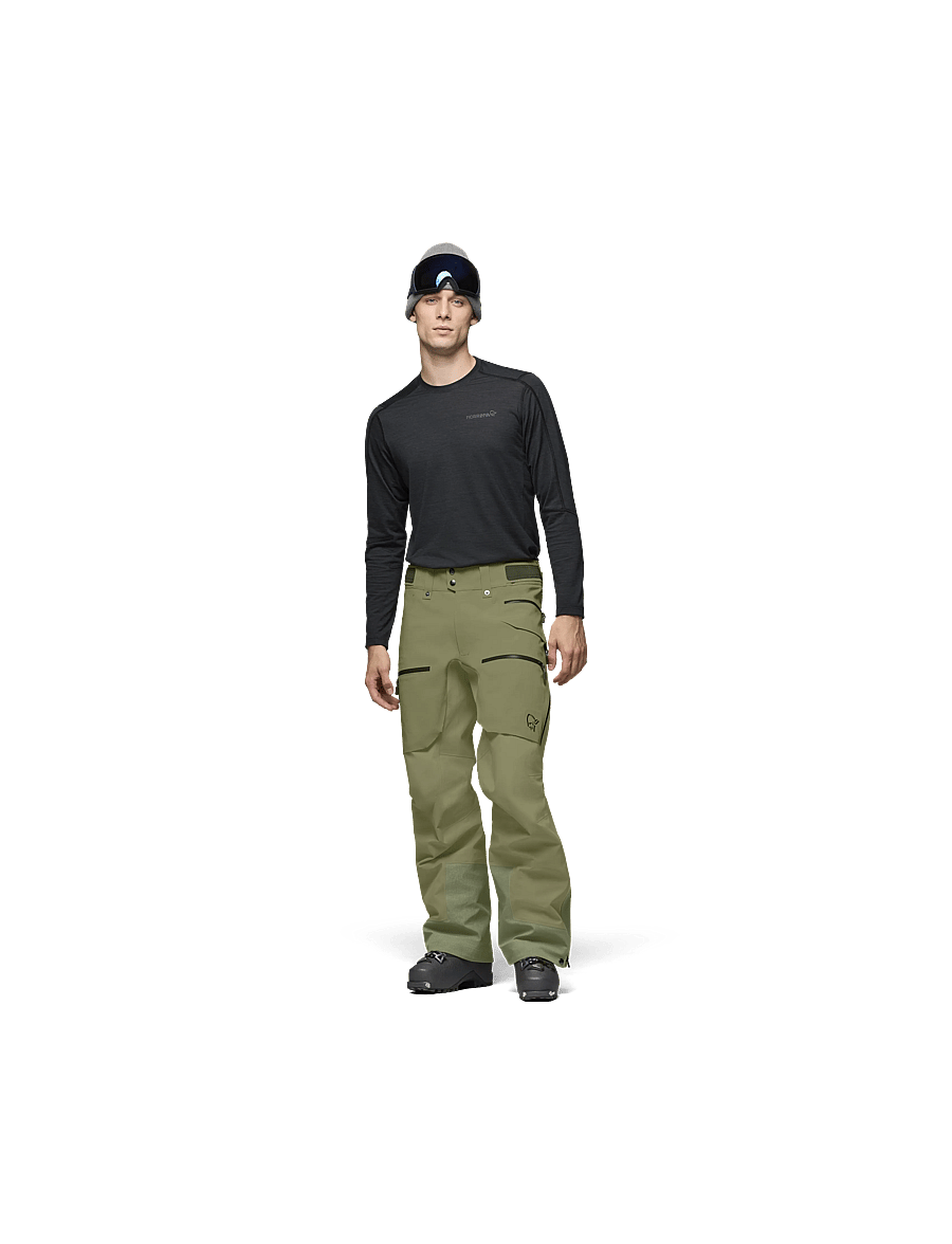 Norrøna - lofoten Gore-Tex Pro Pants M's - skihosen - deep lichen green - 4