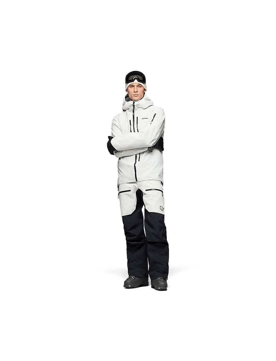 Norrøna - lofoten Gore-Tex Pro Pants M's - suusapüksid - whisper white - 4