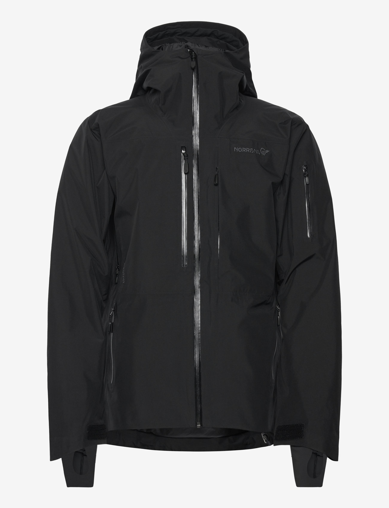 Norrøna - lofoten Gore-Tex Insulated Jacket M's - skijakker - caviar black - 1