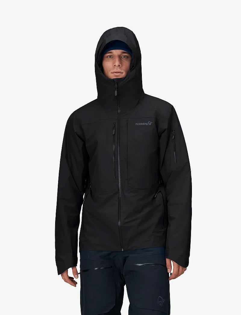 Norrøna - lofoten Gore-Tex Insulated Jacket M's - suusajoped - caviar black - 0