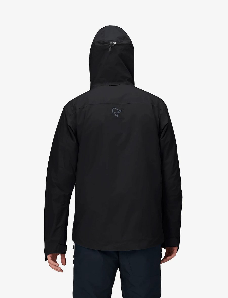 Norrøna - lofoten Gore-Tex Insulated Jacket M's - skijakker - caviar black - 3