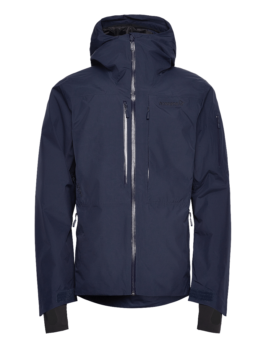 Norrøna - lofoten Gore-Tex Insulated Jacket M's - skijakker - indigo night - 1