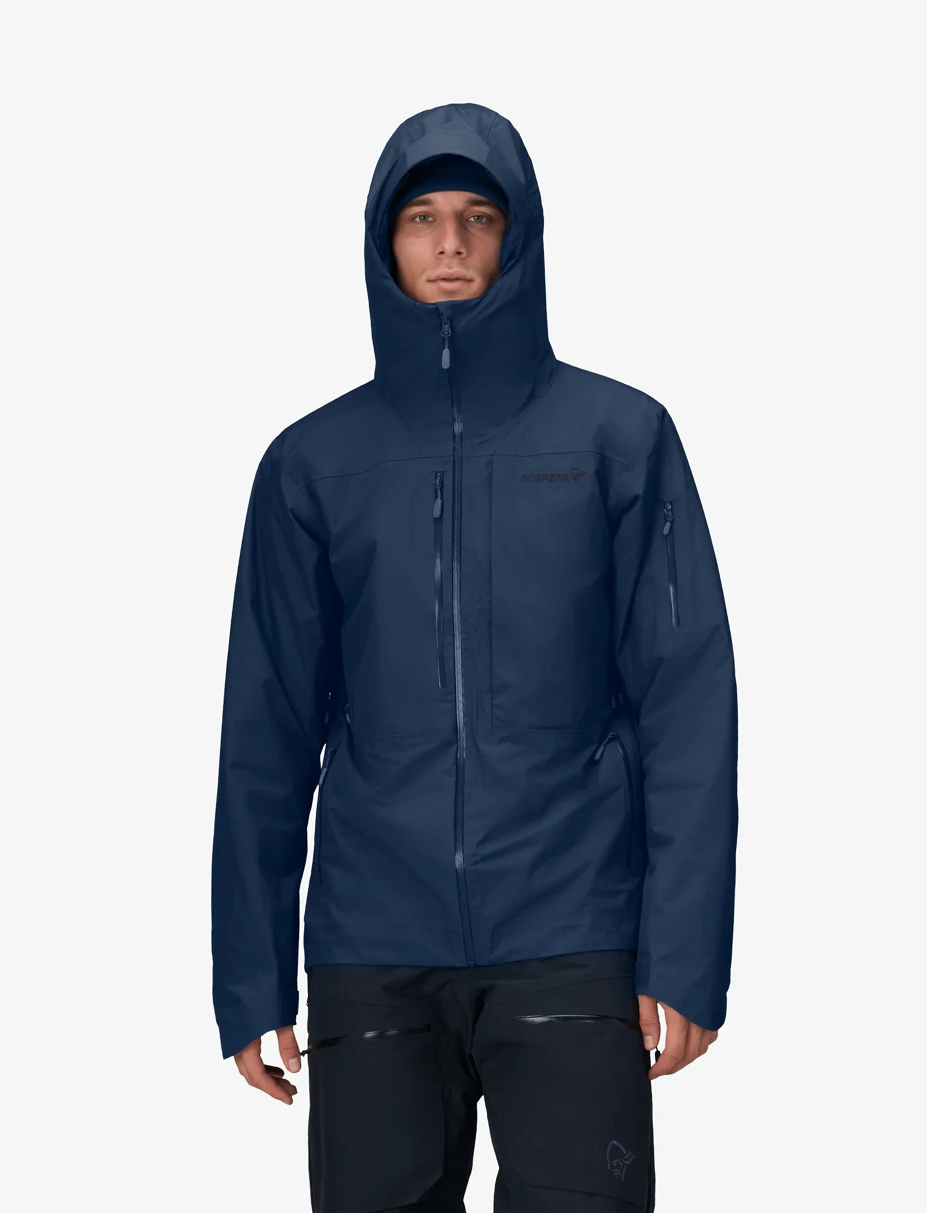 Norrøna Lofoten Gore-Tex Insulated Jacket M's, XL, Sport Jackets, Marineblau - Ski Männerswear
