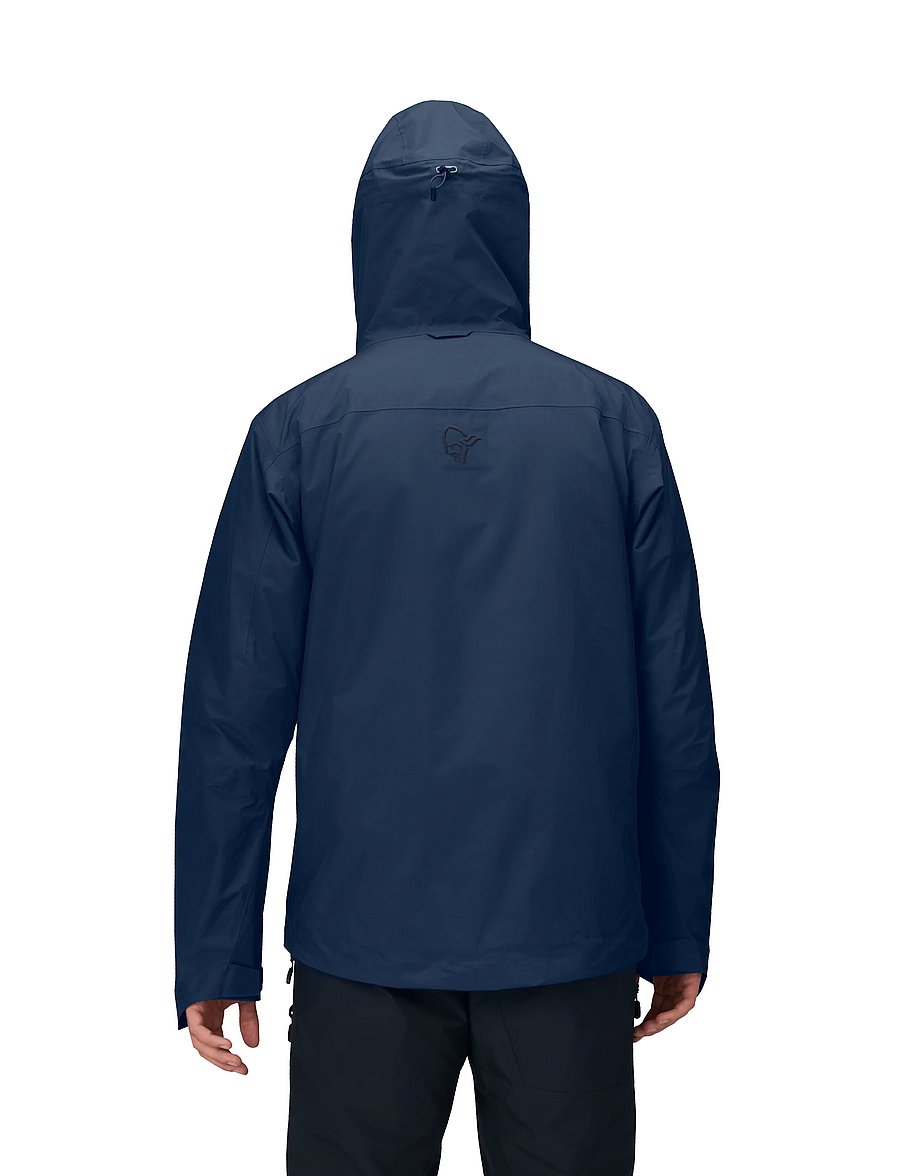 Norrøna - lofoten Gore-Tex Insulated Jacket M's - skijakker - indigo night - 3