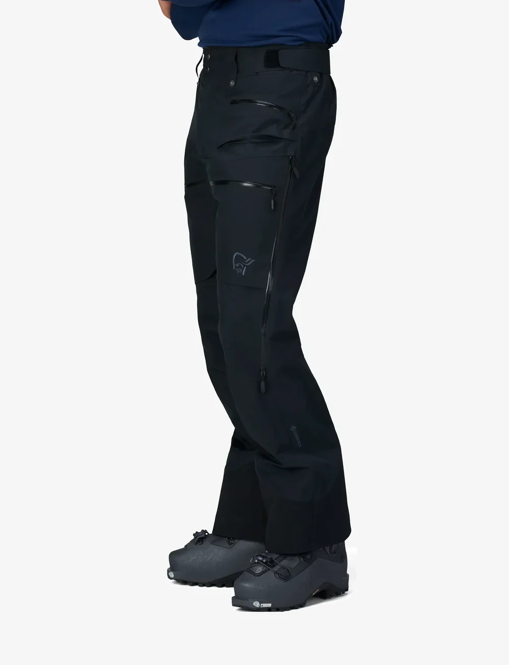 Norrøna - lofoten Gore-Tex Insulated Pants M's - skibukser - caviar black - 3