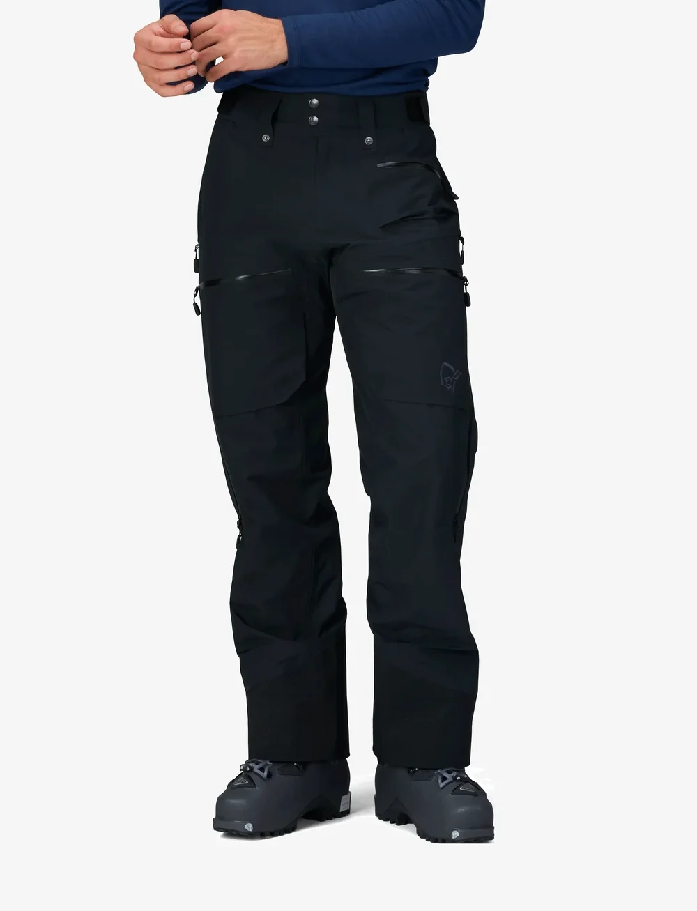 Norrøna - lofoten Gore-Tex Insulated Pants M's - skibukser - caviar black - 5