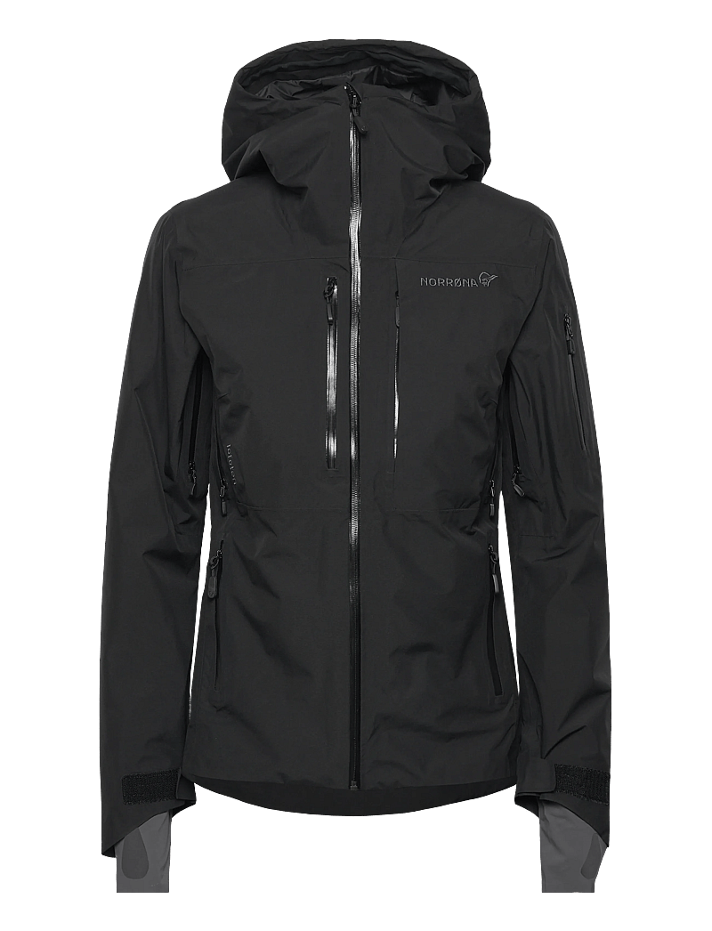 Norrøna - lofoten Gore-Tex Insulated Jacket W's - suusariietus - caviar black - 0
