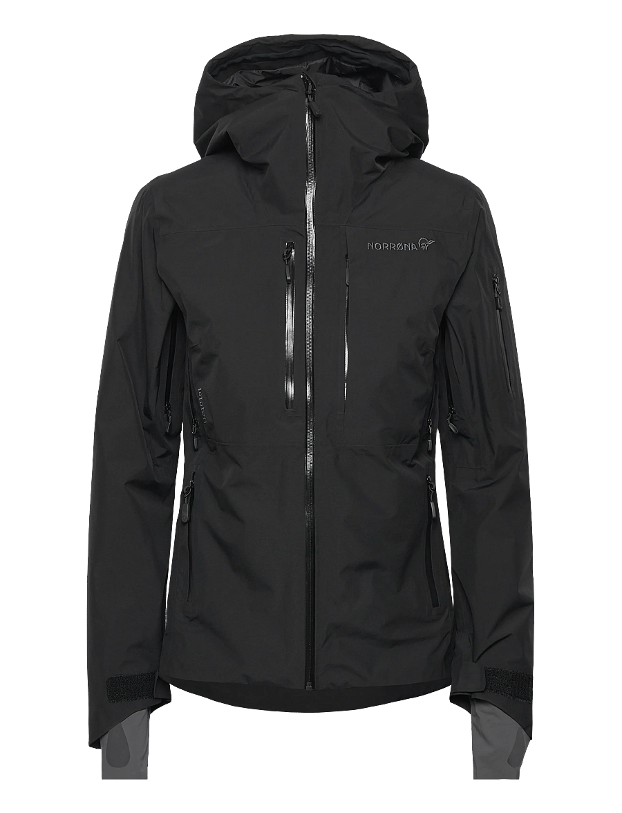 Norrøna - lofoten Gore-Tex Insulated Jacket W's - skitøj - caviar black - 0