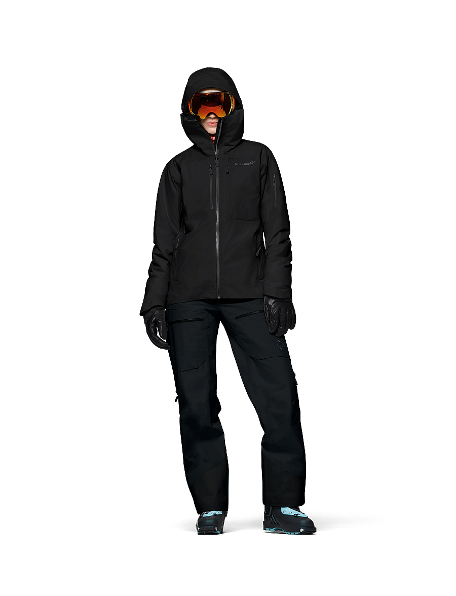 Norrøna - lofoten Gore-Tex Insulated Jacket W's - ski-kleidung - caviar black - 0