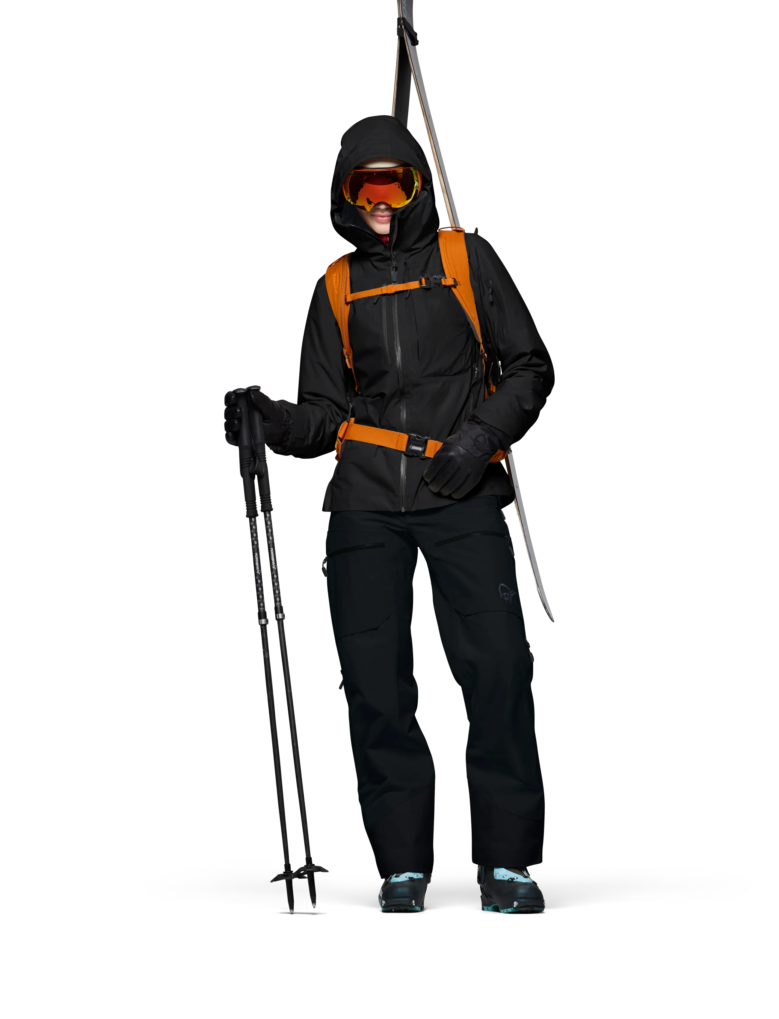 Norrøna - lofoten Gore-Tex Insulated Jacket W's - ski wear - caviar black - 5