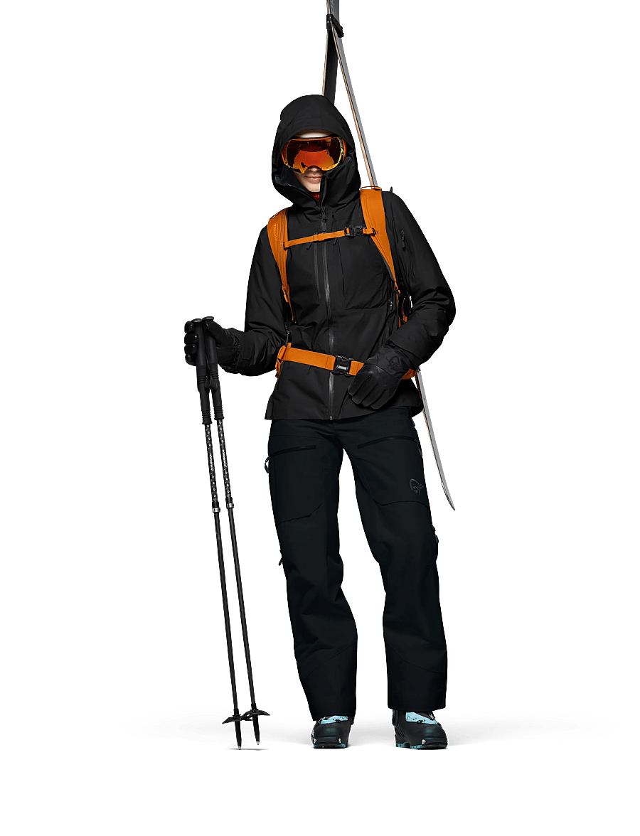 Norrøna - lofoten Gore-Tex Insulated Jacket W's - ski-kleidung - caviar black - 5