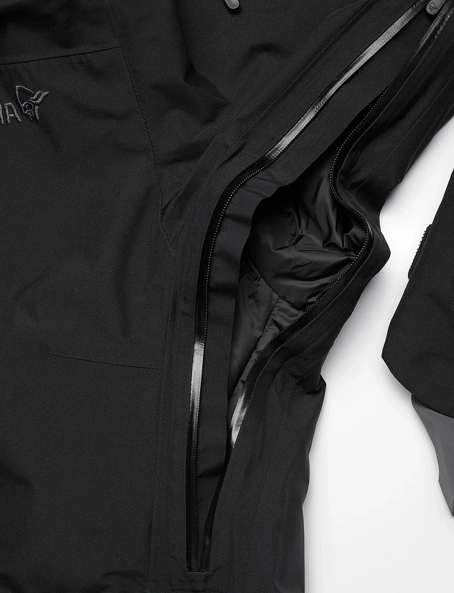 Norrøna - lofoten Gore-Tex Insulated Jacket W's - skitøj - caviar black - 4