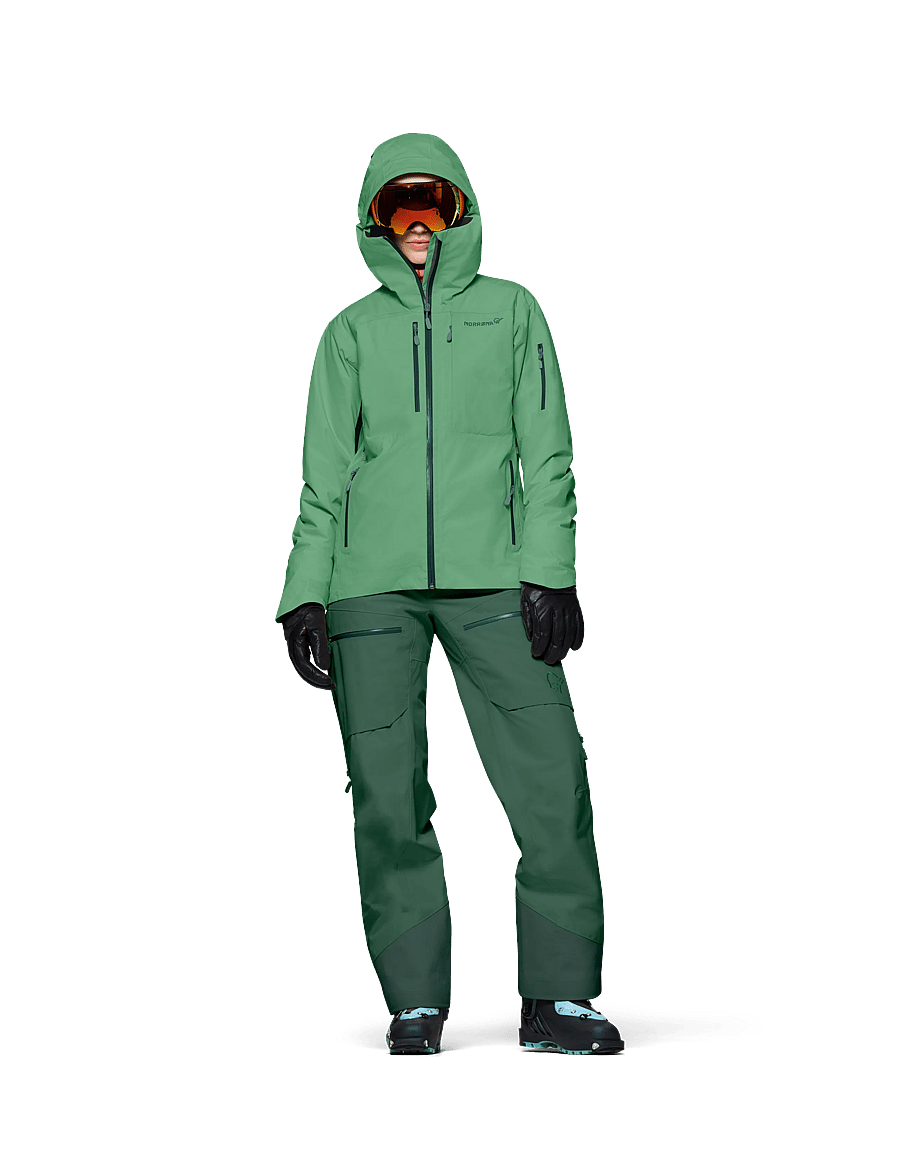 Norrøna - lofoten Gore-Tex Insulated Jacket W's - ski-kleidung - dark ivy - 0