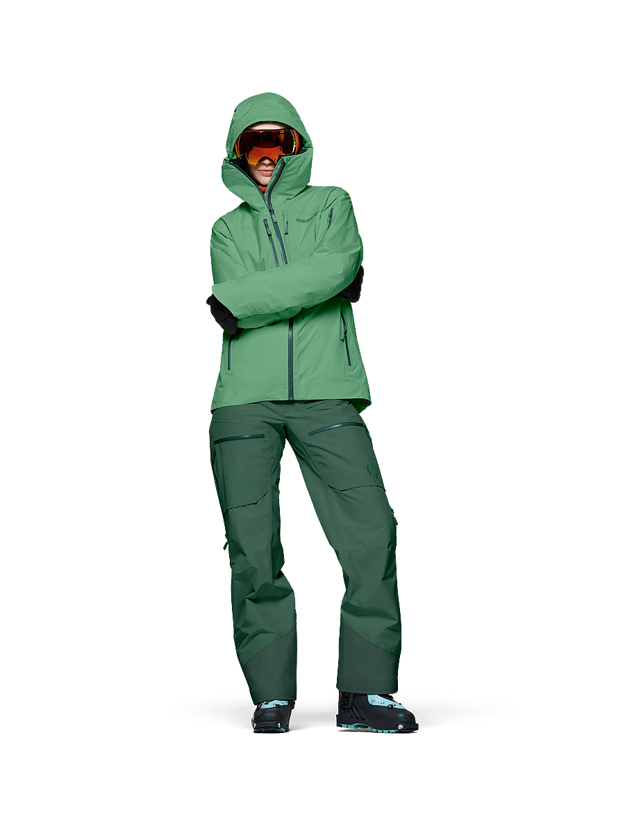 Norrøna - lofoten Gore-Tex Insulated Jacket W's - ski-kleidung - dark ivy - 4