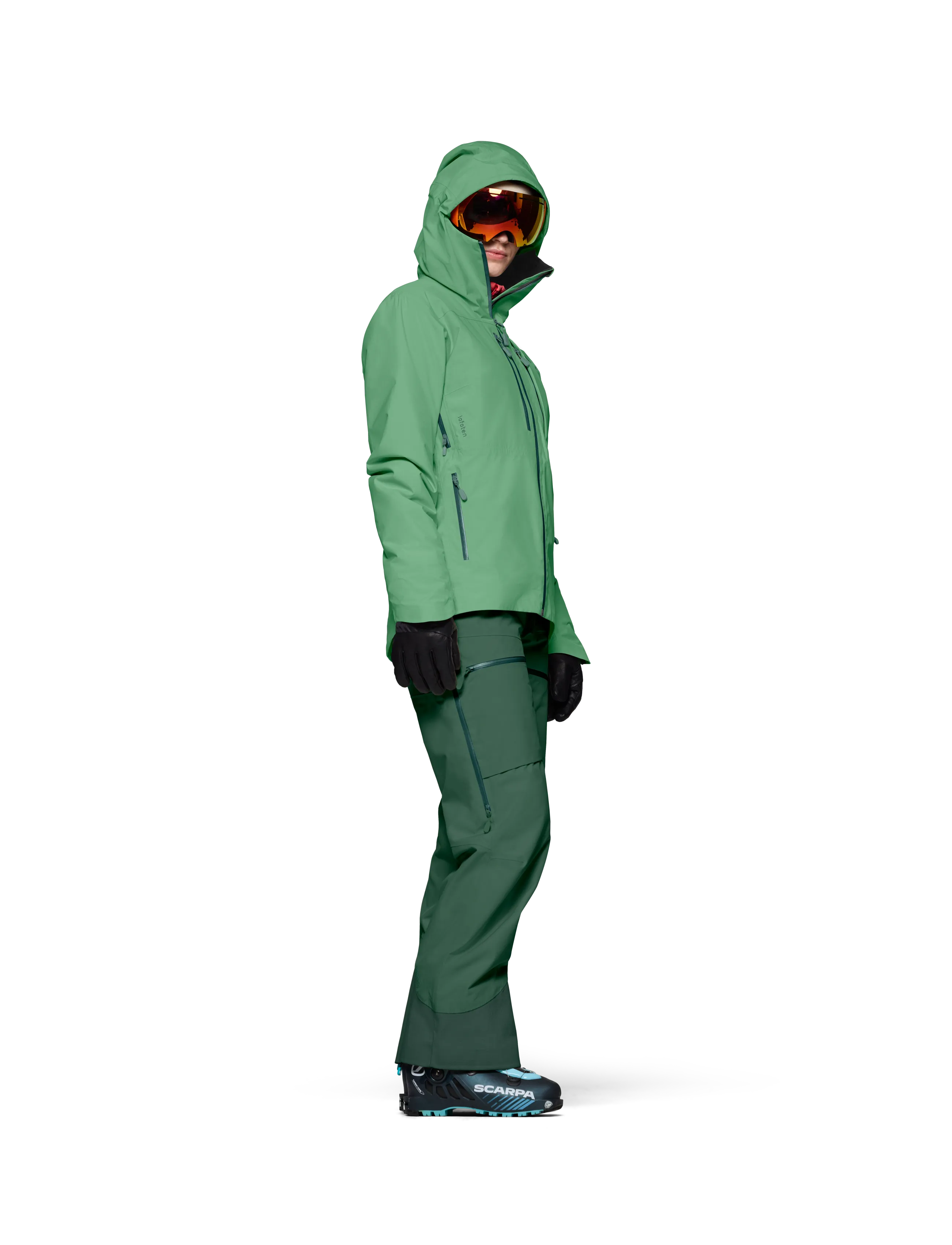 Norrøna - lofoten Gore-Tex Insulated Jacket W's - ski-kleidung - dark ivy - 5