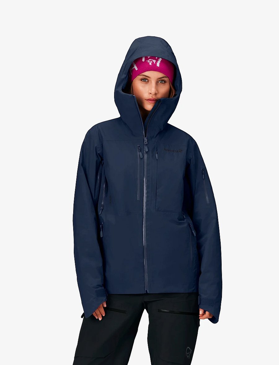 Norrøna - lofoten Gore-Tex Insulated Jacket W's - skitøj - indigo night - 0