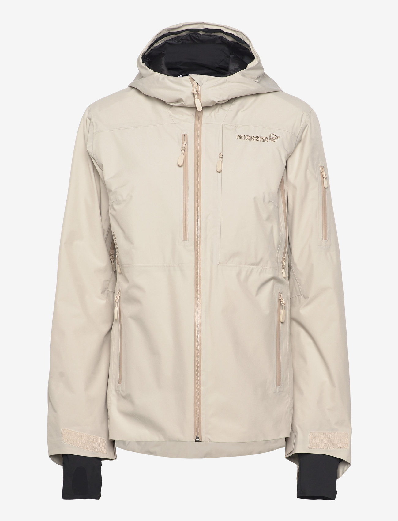 Norrøna - lofoten Gore-Tex Insulated Jacket W's - ski-kleidung - oatmeal - 1