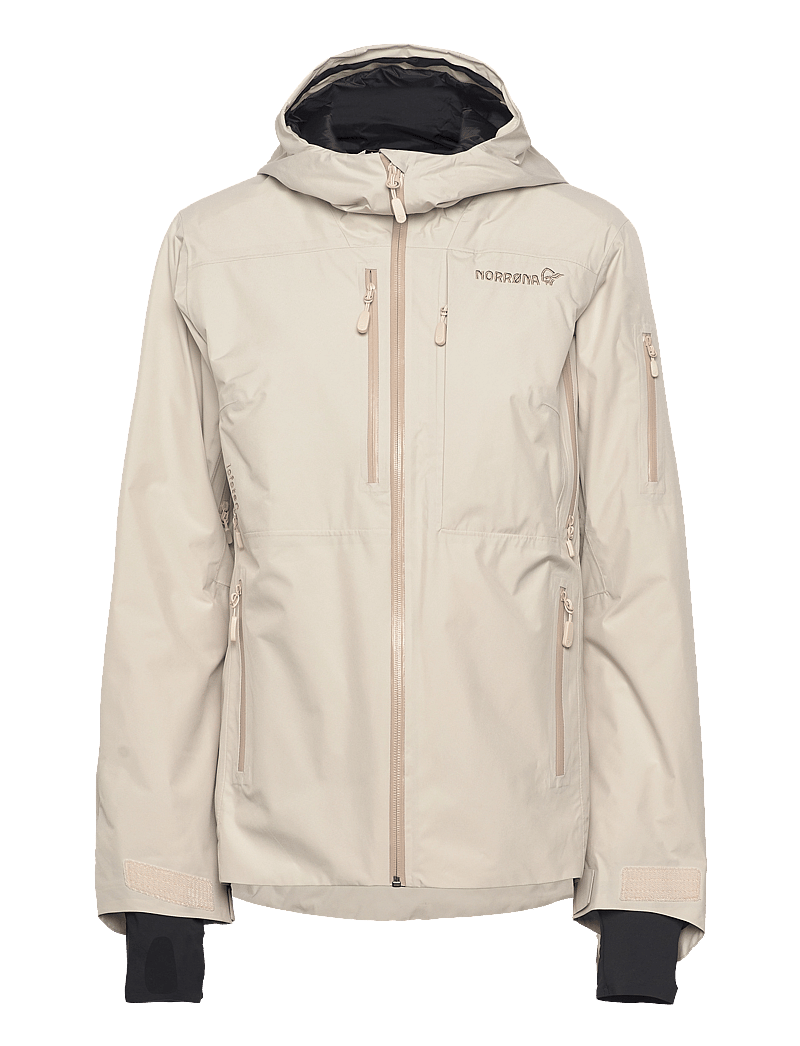 Norrøna - lofoten Gore-Tex Insulated Jacket W's - ski-kleidung - oatmeal - 1