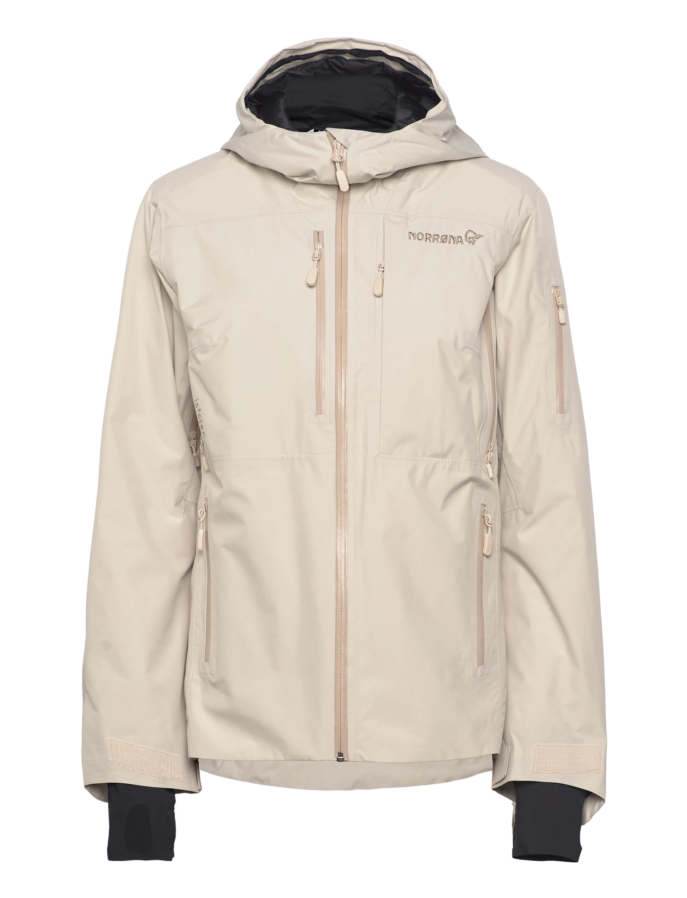 Norrøna lofoten Gore-Tex Insulated Jacket W's - Jackets - OATMEAL / cream