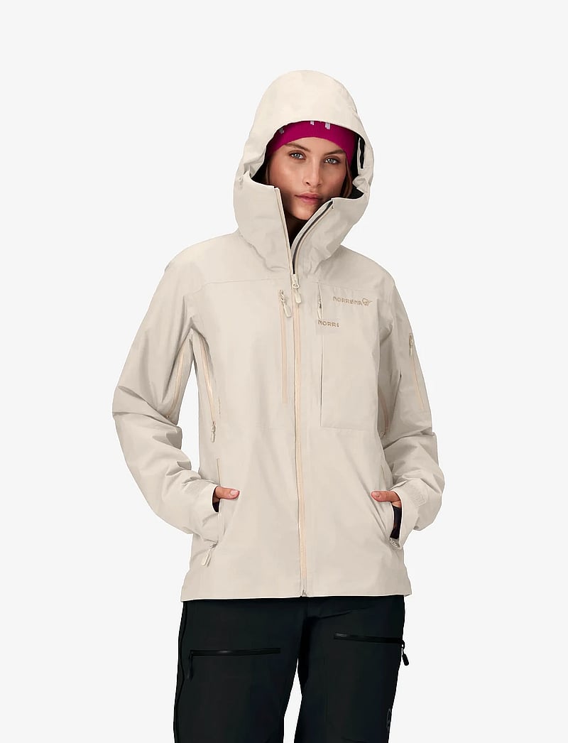 Norrøna - lofoten Gore-Tex Insulated Jacket W's - ski-kleidung - oatmeal - 0