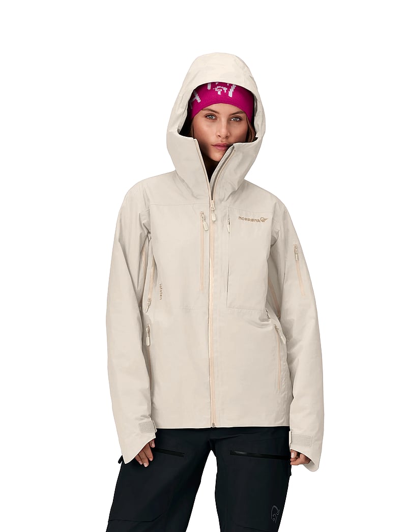 Norrøna - lofoten Gore-Tex Insulated Jacket W's - ski-kleidung - oatmeal - 3