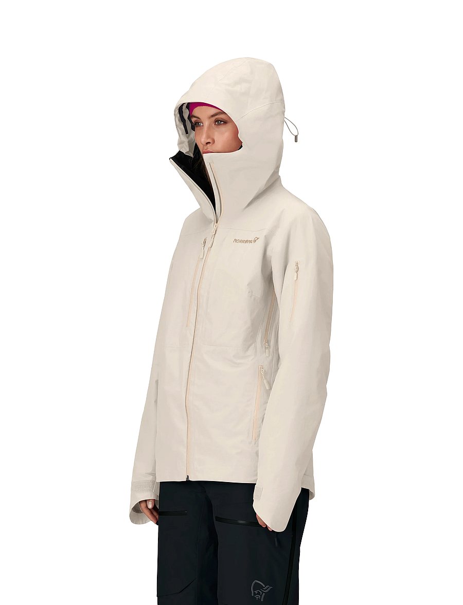 Norrøna - lofoten Gore-Tex Insulated Jacket W's - skidkläder - oatmeal - 5