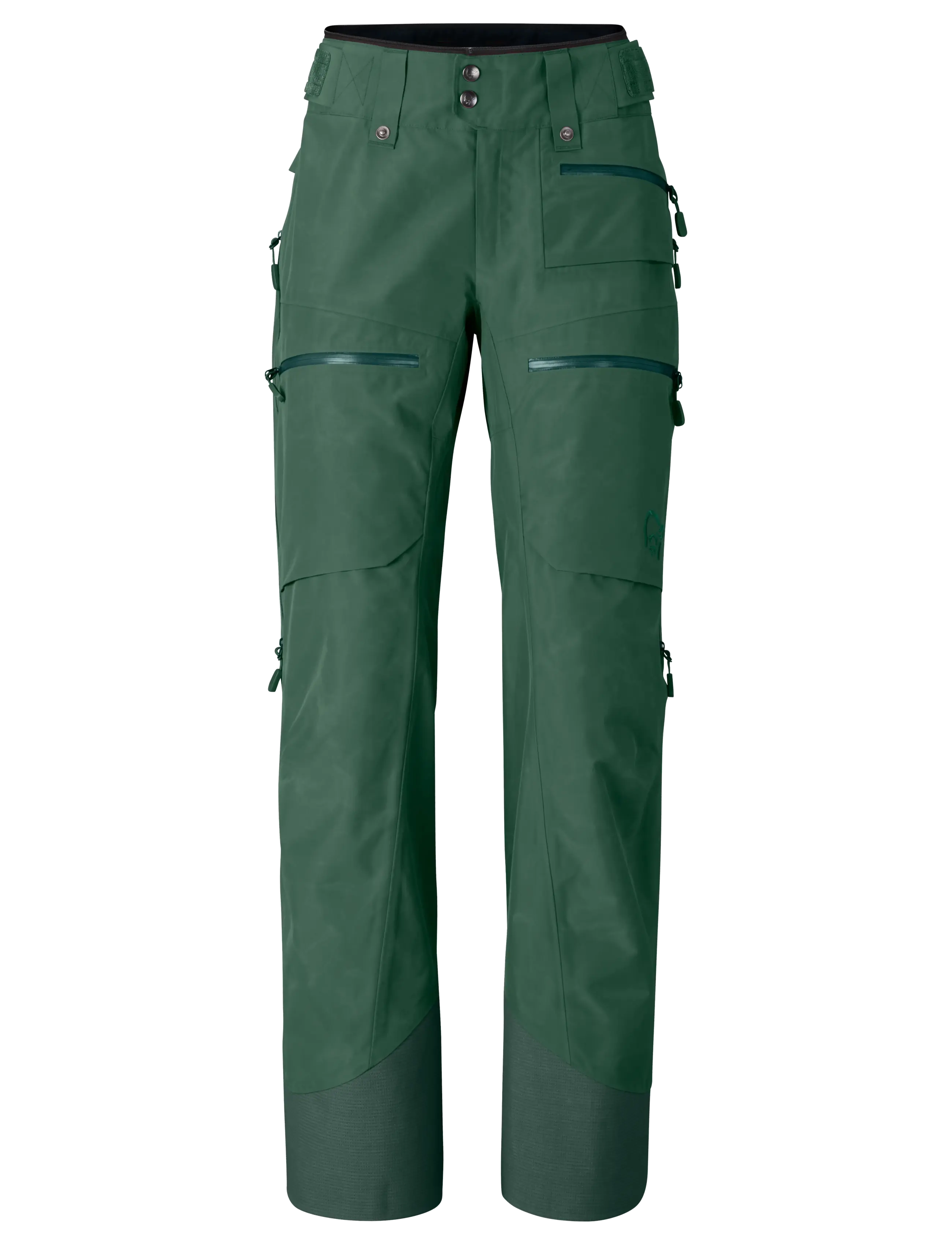 Norrøna lofoten Gore-Tex Insulated Pants W's - Wintersport - JUNGLE GREEN / green